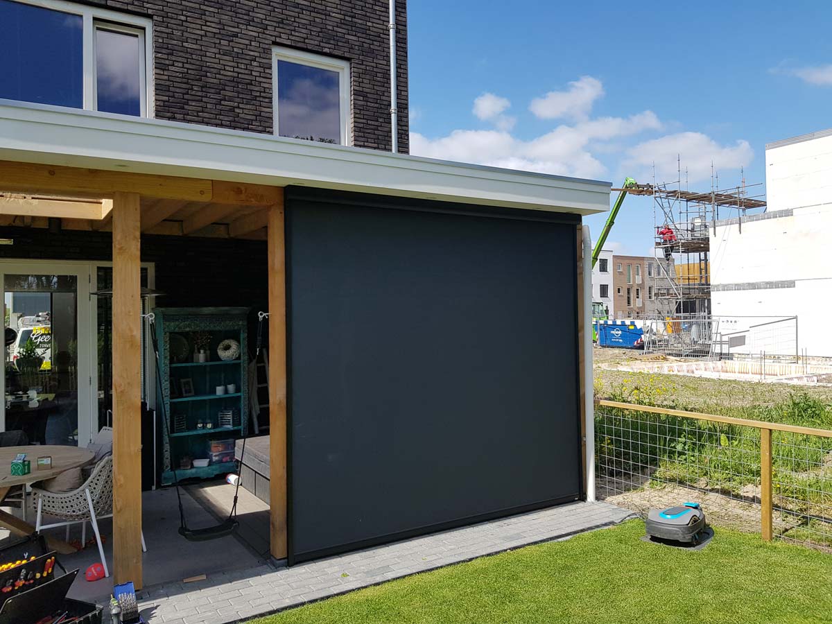 Sunmaster ZIP screens voor vide en terrasoverkapping